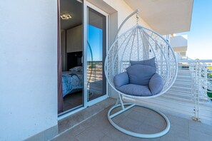 Terrace/patio - Apartment 'I Due Mori Marzamemi' with Sea View, Wi-Fi and Air Conditioning (Marzamemi)