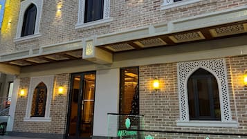 Fassade der Unterkunft