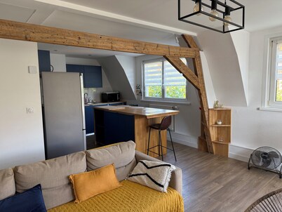 Apartment 7 minutes walk from the beach