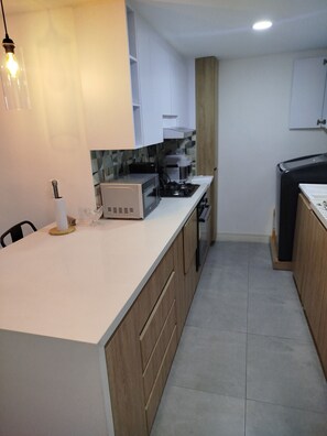 Microwave, oven, stovetop