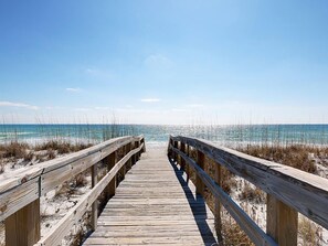 Condo, Multiple Beds (Villas on the Gulf unit J8) | Beach