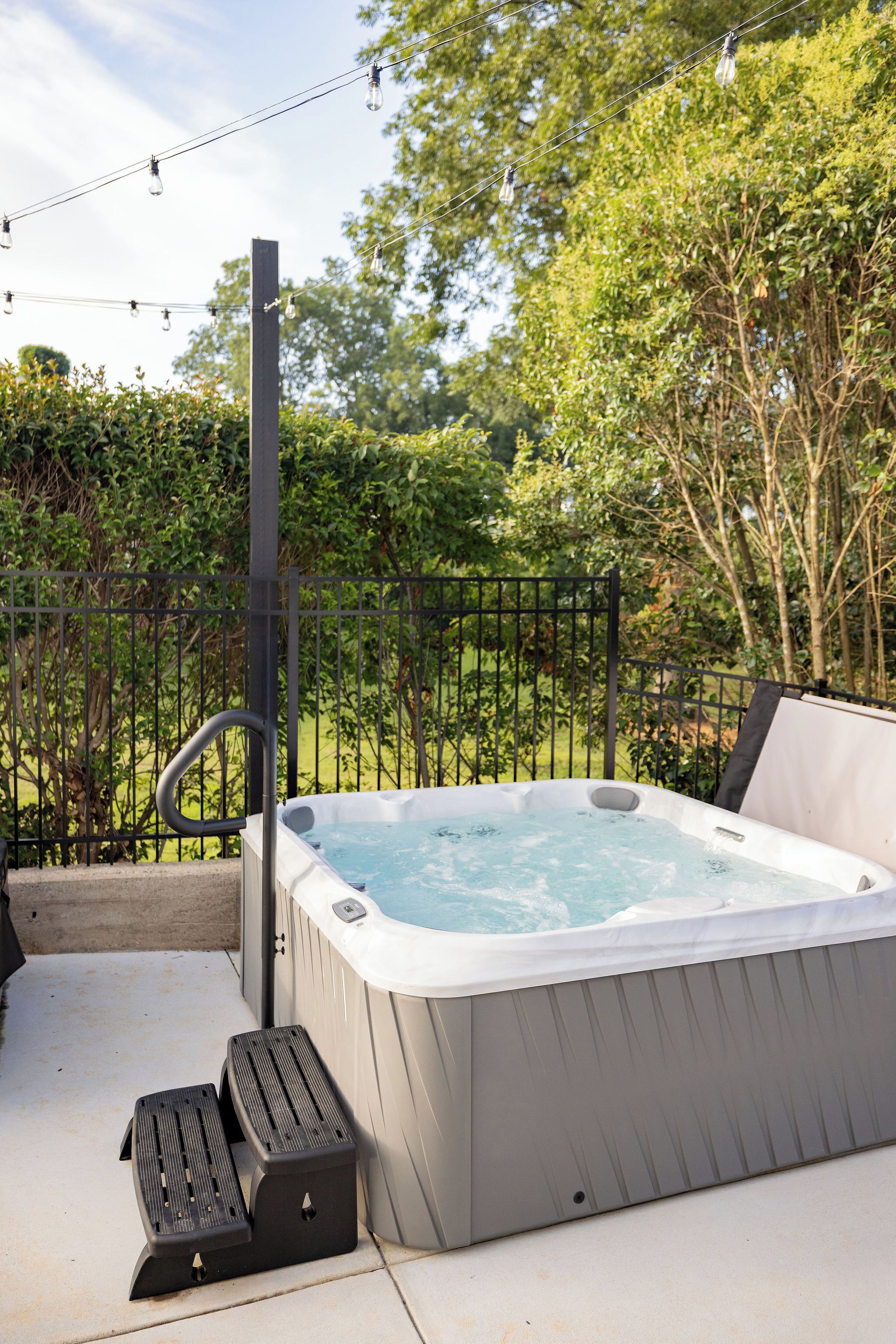 Bain à remous extérieur