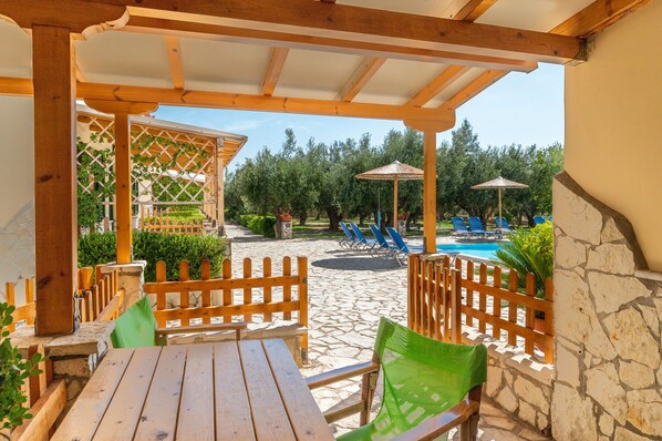 Opções para refeição ao ar livre