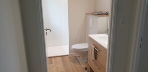 Dutxa, assecador de cabells, tovalloles i paper higiènic 