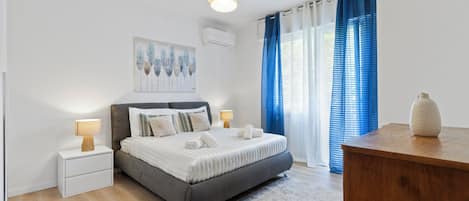2 habitaciones, wifi gratis y ropa de cama