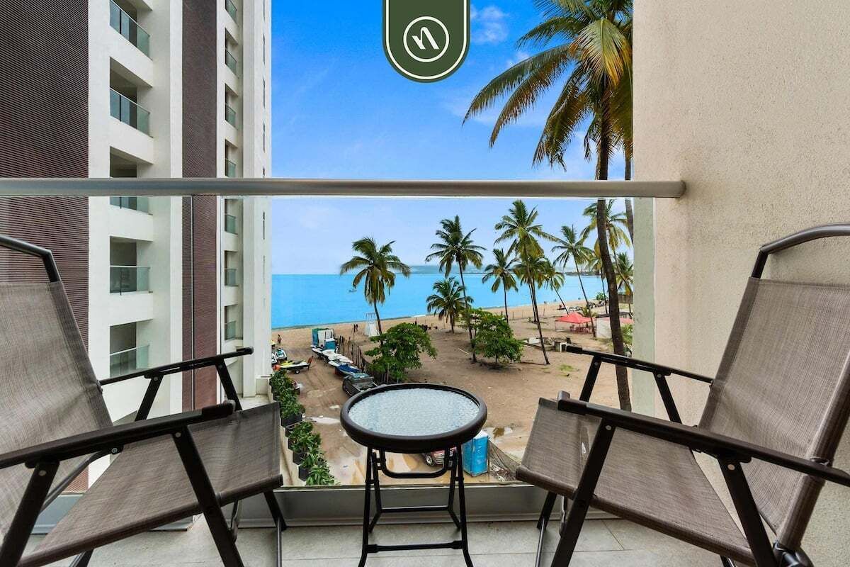 Suite Studio, 1 grand lit, accès piscine, vue océan (Harbor 171 Torre Norte 211) | Vue de la chambre