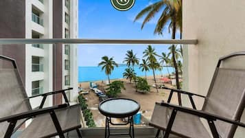 Suite estudio, 1 cama Queen size, acceso a la alberca, vista al océano (Harbor 171 Torre Norte 211) | Vista desde la habitación