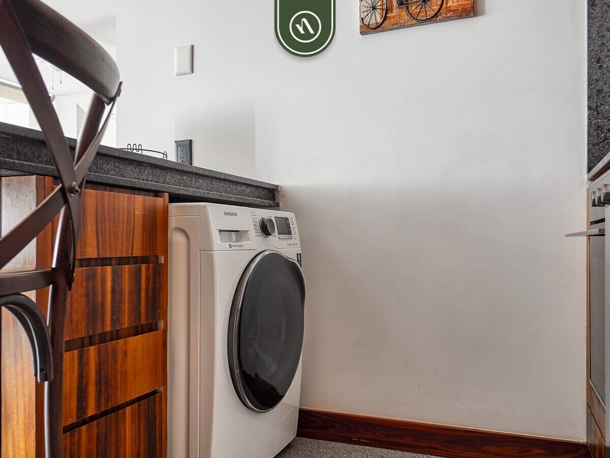 Studio, Multiple Beds, Pool Access, City View (Rincon de Almas-206) | Laundry