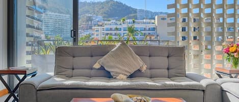 Studio, Multiple Beds, Pool Access, City View (Rincon de Almas-206) | Living area