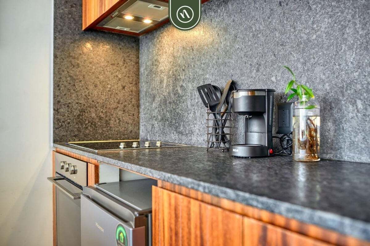Estudio, varias camas, acceso a la alberca, vista a la ciudad (Rincon de Almas-206) | Cocina privada