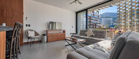 Studio, Multiple Beds, Pool Access, City View (Rincon de Almas-206) | Living area