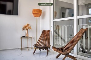 Departamento, 1 cama King size y sofá cama, cocina (Grand Trianon 304) | Interior