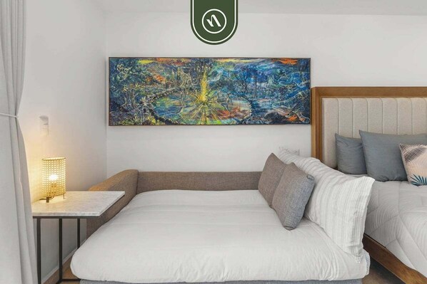 1 chambre, décoration personnalisée, ameublement personnalisé