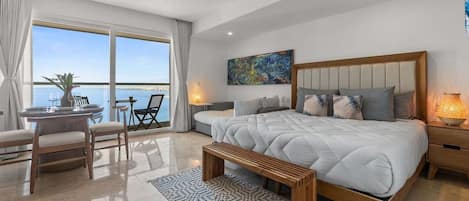 Studio, Mehrere Betten, Balkon, Meerblick (Harbor 171 Torre Norte TNU11) | 1 Schlafzimmer, individuell dekoriert, individuell eingerichtet