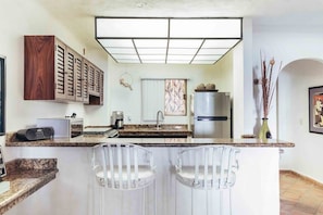 Apartment, Multiple Beds, Kitchen, Ocean View (111-VistadelSol) | Private kitchen