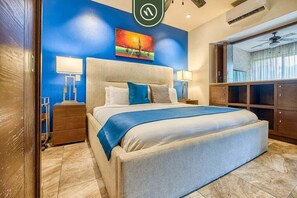 Condo, 1 King Bed, Hot Tub, Ocean View (Residences by Pinnacle 207) | 1 bedroom, individually decorated, individually furnished, bed sheets