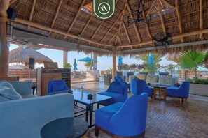 Apartment, 1 King Bed, Kitchen, Ocean View (Residences by Pinnacle 207) | Terrace/patio - 1 BR Condo - Amazing Sunsets From the Roof - Pool (Puerto Vallarta)