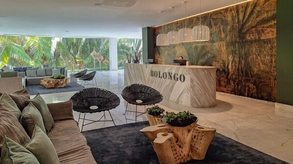 公寓, 多張床, 廚房, 海灘景 (Bolongo F2-003) | 大堂