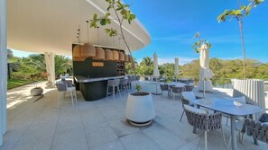 Condo, Multiple Beds, Pool Access, Beach View (Bolongo F2-003) | Outdoor dining