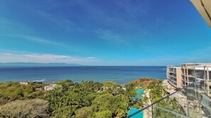 Condo, Multiple Beds, Pool Access, Beach View (Bolongo F2-003) | View from room - Amazing Condo - Beach Access - Spa - Pool (Punta de Mita)