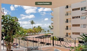 Apartment, Multiple Beds, Pool Access, Ocean View (303-VistadelSol) | Outdoor dining