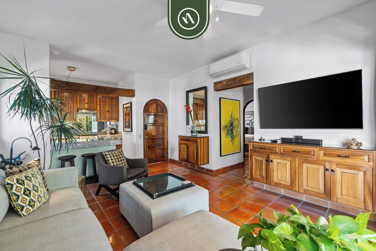 Apartment, Mehrere Betten, Whirlpool, Meerblick (Selva Romantica Safari 2) | Wohnbereich