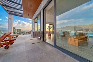 Apartment, 1 Doppelbett, Balkon, Meerblick (609 Punto Madeira) | Terrasse/Patio