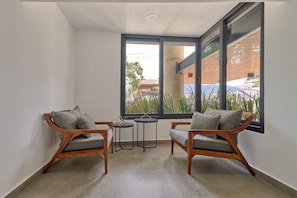 Appartement, 1 lit double, cuisine, vue océan (609-Punto Madeira) | Intérieur