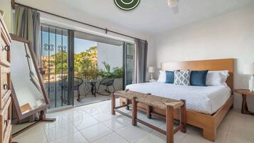 Apartment, 1 King Bed with Sofa bed, Kitchen, Ocean View (Vista Mar 1) | 1 bedroom, individually decorated, individually furnished