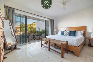 Condo, 1 King Bed with Sofa bed, Pool Access, Ocean View (Vista Mar 1) | 1 bedroom, individually decorated, individually furnished