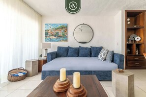 Living area - Two Story Condo With Amazing Ocean-sunset Views (Puerto Vallarta)