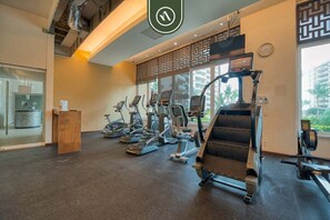 Fitness facility - Oceanfront 2 BR Condo - Beach - Restaurant - Gym (Nuevo Nayarit)