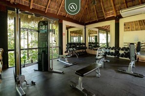 Fitness facility - 3BR Condo in the Krystal Grand Hotel - Beach (Nuevo Nayarit)