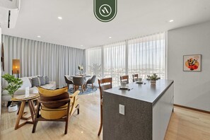 Apartment, Multiple Beds, Kitchen, Ocean View (Koralion 6D) | Dining - Corner 2 BR Condo - Rooftop Pool With Oceanview (Puerto Vallarta)
