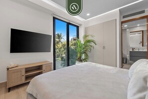 Apartment, Multiple Beds, Jetted Tub, Beach View (Udara 1F) | 2 bedrooms, individually decorated, individually furnished