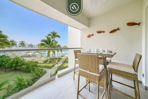 Outdoor dining - Oceanview 1 BR Condo - Beach - Multiple Pools (Puerto Vallarta)
