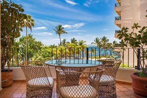 Condo, Multiple Beds, Pool Access, Ocean View (304-VistadelSol) | Outdoor dining - Ocean View 2Br Condo-balcony-beach-pool - 304 (Puerto Vallarta)