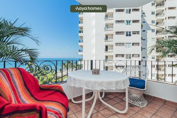 Apartment, Mehrere Betten, Küche, Meerblick (604-VistadelSol) | Speisen im Freien