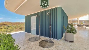 Apartment, Multiple Beds, Kitchen, Ocean View (Bolongo - 309) | Property grounds - New 3BR Condo - Oceanview Terrace - Private Beach (Punta de Mita)