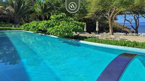 Pool - New 3BR Condo - Oceanview Terrace - Private Beach (Punta de Mita)