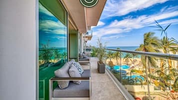 Departamento, varias camas, Terraza, vista al océano (Península T1 3E) | Vista desde la habitación