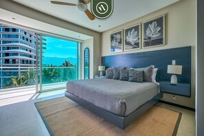 Apartment, Multiple Beds, Terrace, Ocean View (Península T1 3E) | 2 bedrooms, individually decorated, individually furnished, bed sheets