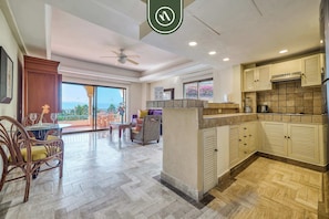 Apartment, Multiple Beds, Kitchen, Ocean View (Velas Vallarta 2601) | Private kitchen