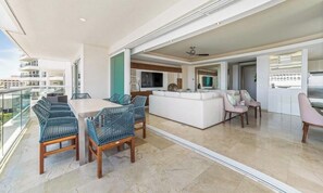 Apartment, Multiple Beds, Jetted Tub, Ocean View (Shangri-La T5-7B) | 4 bedrooms, individually decorated, individually furnished, bed sheets - Luxury Oceanfront 4BR Condo - Pool - Ocean View (Puerto Vallarta)