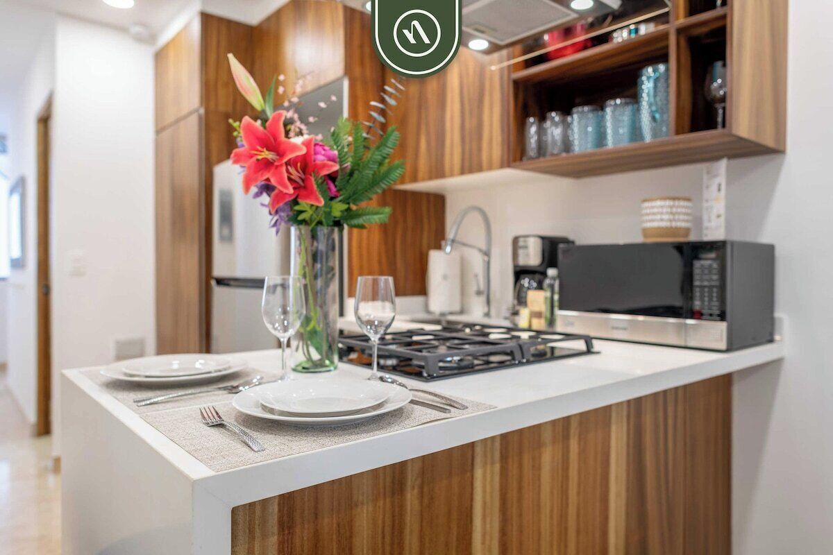 Apartment, 1 Queen Bed, Balcony, Ocean View (Aquiles Serdan 374 No 03) | Private kitchen