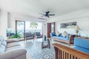 Appartement, Plusieurs lits, accĂšs Ă la piscine, vue sur lâocĂ©an (214-VistadelSol) | Aire de sĂ©jour