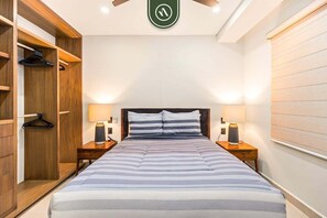Apartment, Multiple Beds, Balcony, Ocean View (Serenity 302) | 2 bedrooms, individually decorated, individually furnished, bed sheets