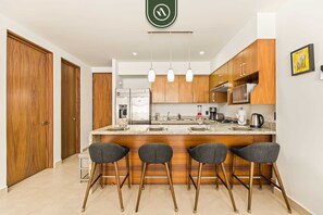 Private kitchen - Amazing 2BR Condo in Romantic Zone - Rooftop Pool (Puerto Vallarta)