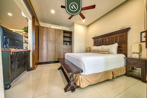 Condo, 1 Queen Bed, Pool Access, Ocean View (Nayri 205) | 1 bedroom, individually decorated, individually furnished, bed sheets - 1 BR Condo in Romantic Zone - Amazing Rooftop Pool (Puerto Vallarta)