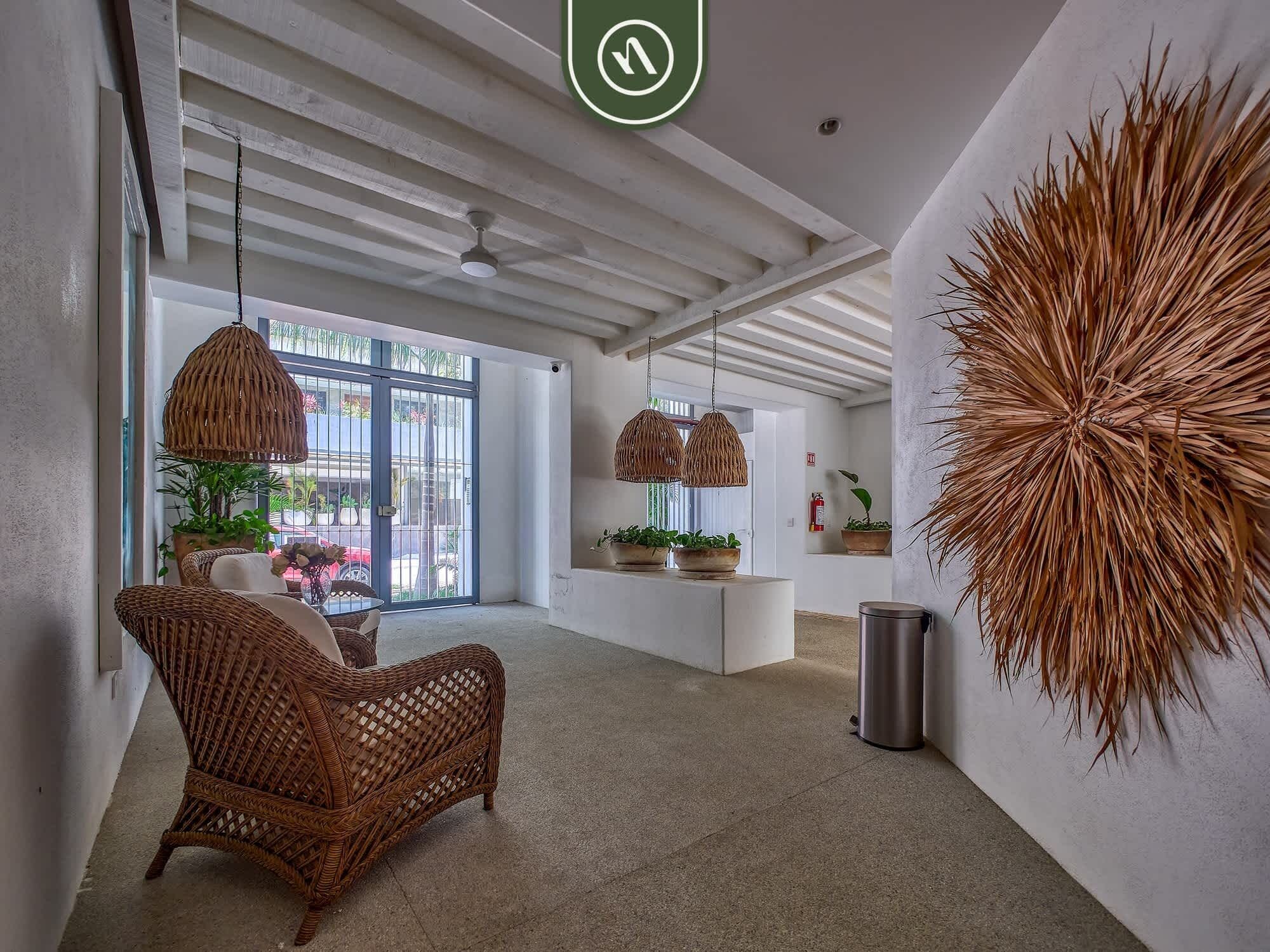 Departamento, 1 cama King size, cocina, vista al océano (Casa Las Palmas 102) | Interior